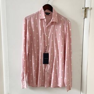 ZARA MEN Lightweight Button Up Shirt Size M